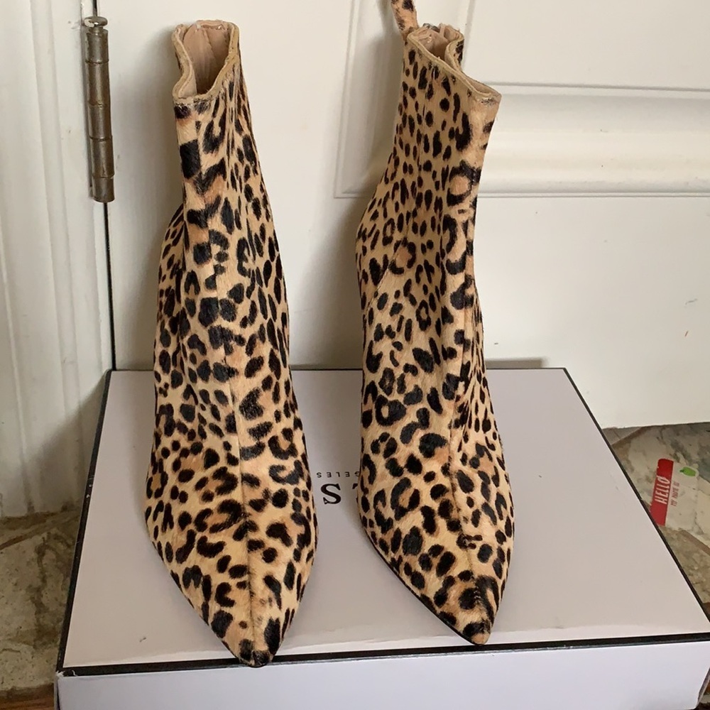 Steve Madden calf hair bootie boot - Picture 2 of 3